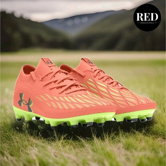 Under Armour Unisex UA Magnetico Select 4 FG Soccer Cleats Orange - Men\'s Sz 13 main image 4